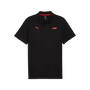 Formula 1 Tech Collection F1 Small Logo Polo Shirt - Black/White Polos Formula 1 XS Black