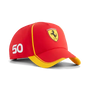 Scuderia Ferrari Hypercar Le Mans 2026 #50 Team Hat - Puma Red Hats Scuderia Ferrari Lemans