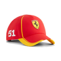Scuderia Ferrari Hypercar Le Mans 2026 #51 Team Hat - Puma Red Hats Scuderia Ferrari Lemans