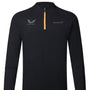 McLaren F1 Men's 1/4 Zip Midlayer- Black Jackets McLaren-Castore