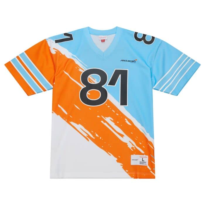 McLaren Racing F1 Special Edition Miami GP Oscar Piastri Mitchell & Ness Paintbrush Jersey Jersey McLaren-Castore