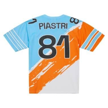 McLaren Racing F1 Special Edition Miami GP Oscar Piastri Mitchell & Ness Paintbrush Jersey Jersey McLaren-Castore