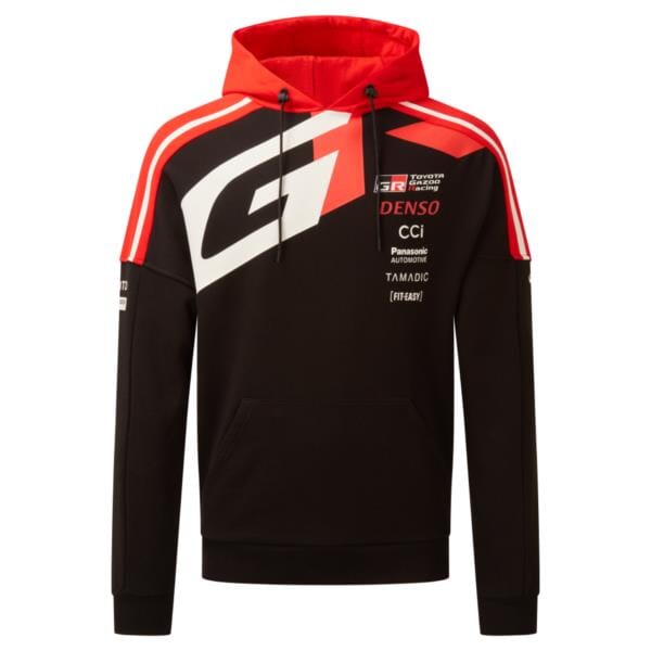 Toyota Gazoo Racing Men's Team Hoodie - Black Hoodies Toyota