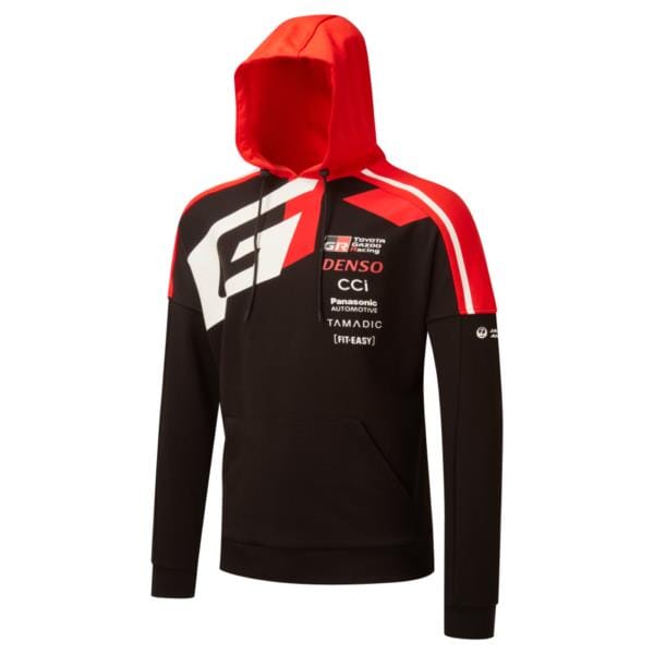 Toyota Gazoo Racing Men's Team Hoodie - Black Hoodies Toyota