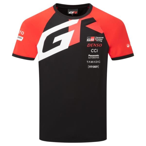 Toyota Gazoo Racing Men's Team T-Shirt - Black T-shirts Toyota