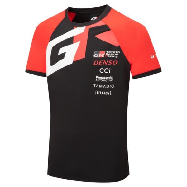 Toyota Gazoo Racing Men's Team T-Shirt - Black T-shirts Toyota