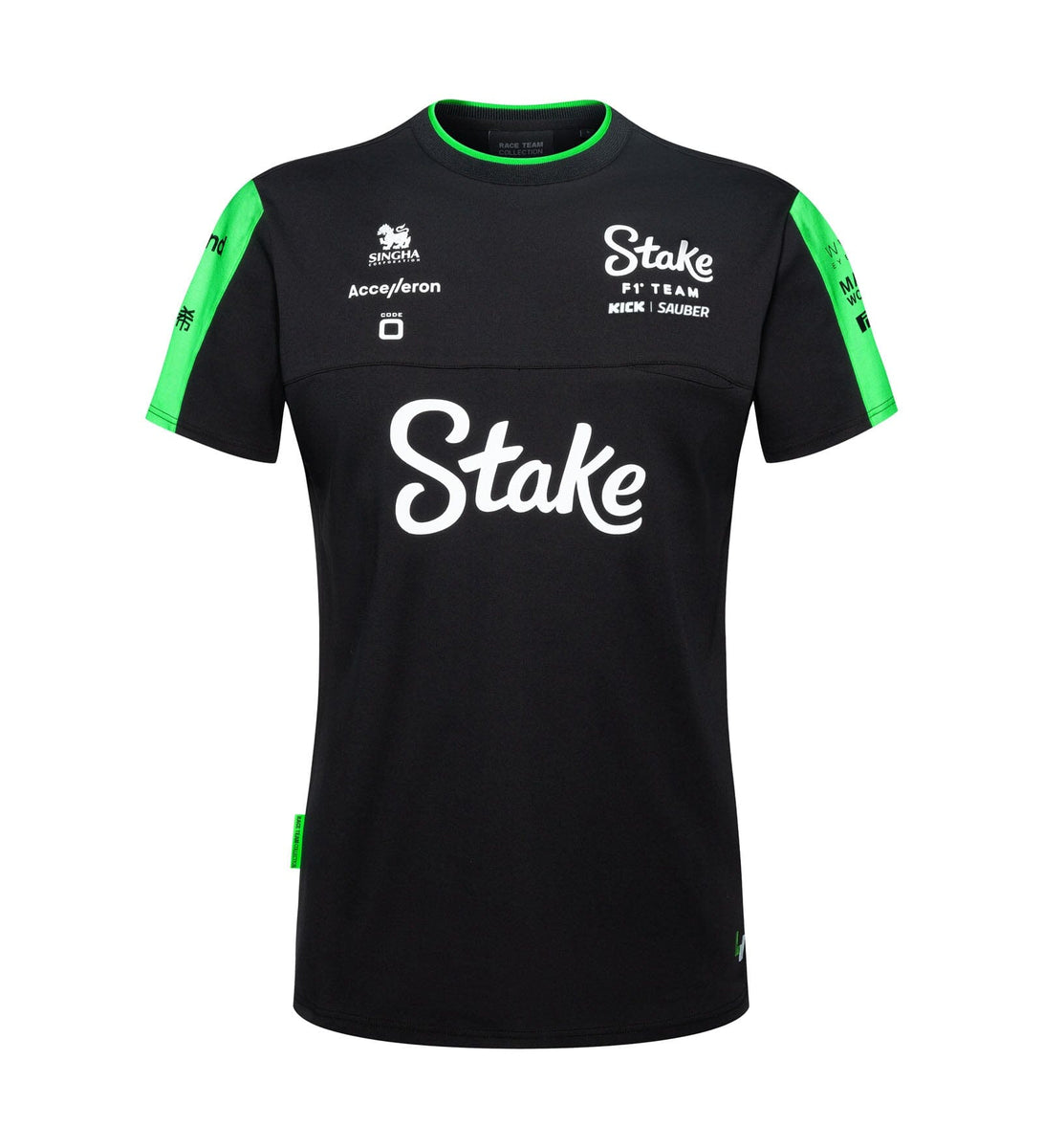 Stake F1 Kick Sauber Women's Team T-Shirt - Black – CMC Motorsports®