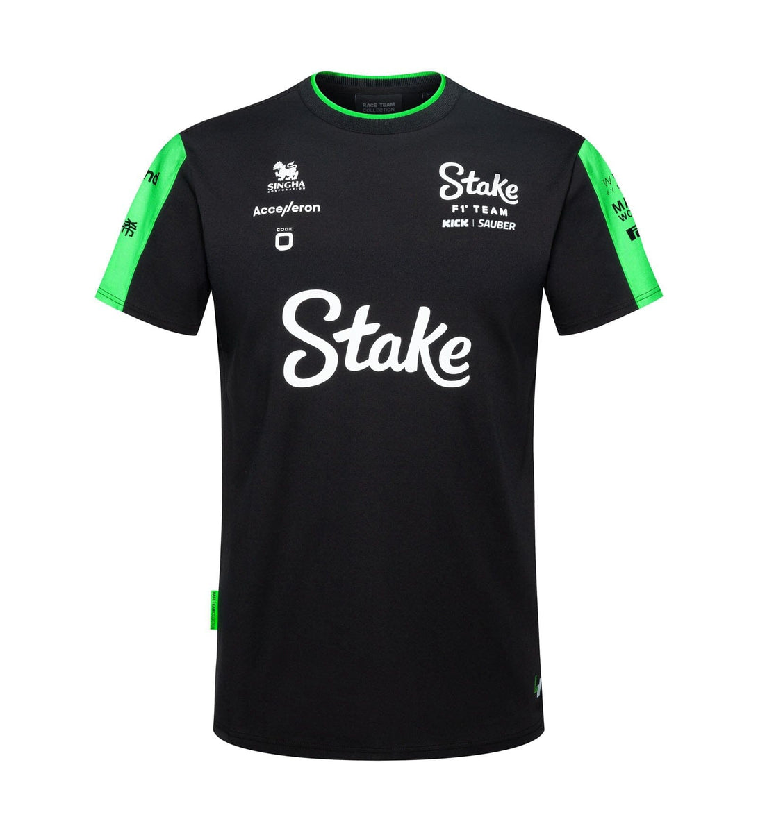 Stake F1 Kick Sauber Men's Team T-Shirt - Black – CMC Motorsports®