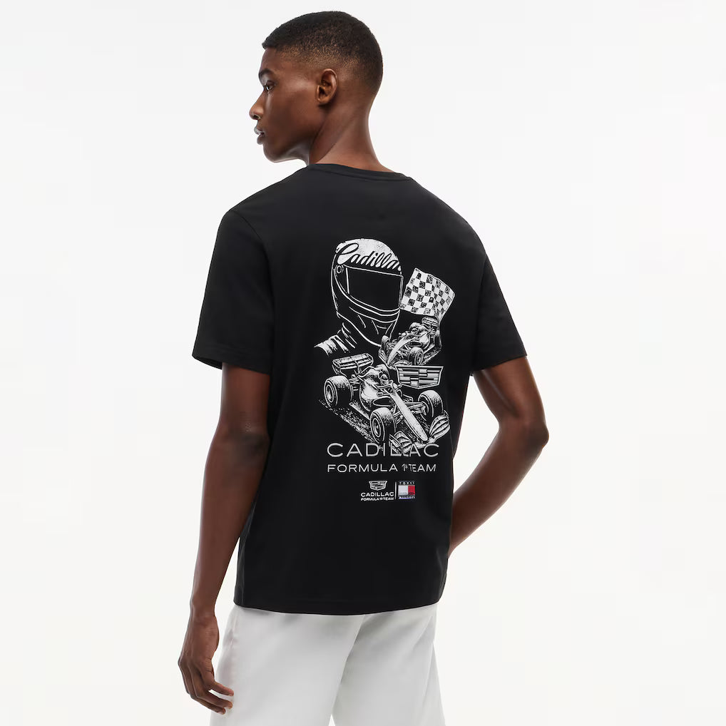 Cadillac F1 Racing Graphic T-Shirt - Black T-shirts Cadillac F1