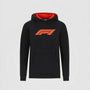 Formula 1 Tech Collection F1 Kids Large Logo Hooded Sweatshirt-Youth Black Hoodies Lavender