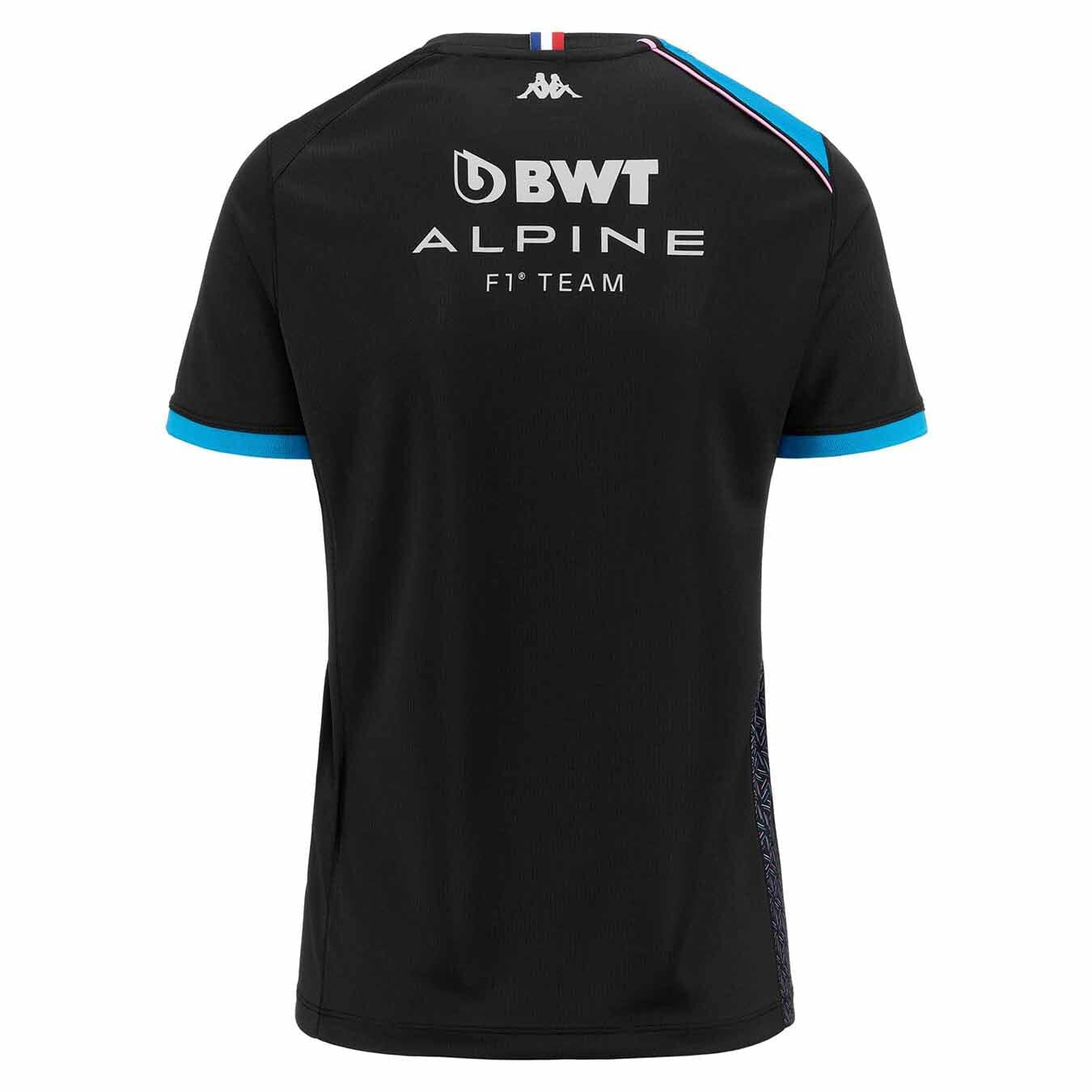 Alpine Racing F1 2023 Women's Team T-Shirt- Black T-shirts Alpine