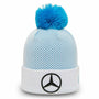 Mercedes Benz EQ Formula E New Era Beanie Hat - Black/White Hats Light Gray