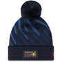 Red Bull Racing F1 New Era Kids Team Cuff Beanie Hats Dark Slate Gray