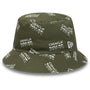Red Bull Racing F1 New Era AOP Bucket Hat Hats Dark Olive Green