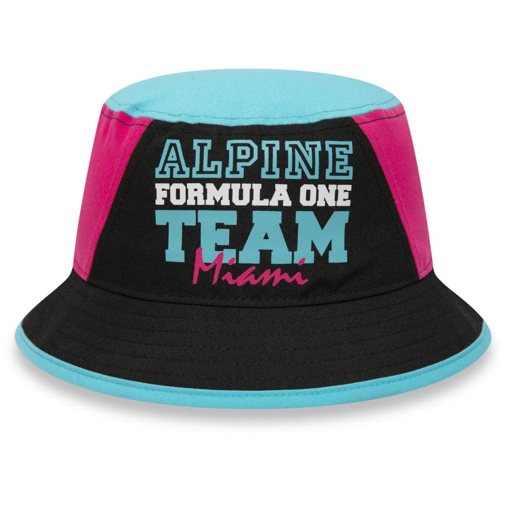 Alpine Racing F1 New Era 9forty 2023 Special Edition Miami Bucket Hat Hats Alpine 