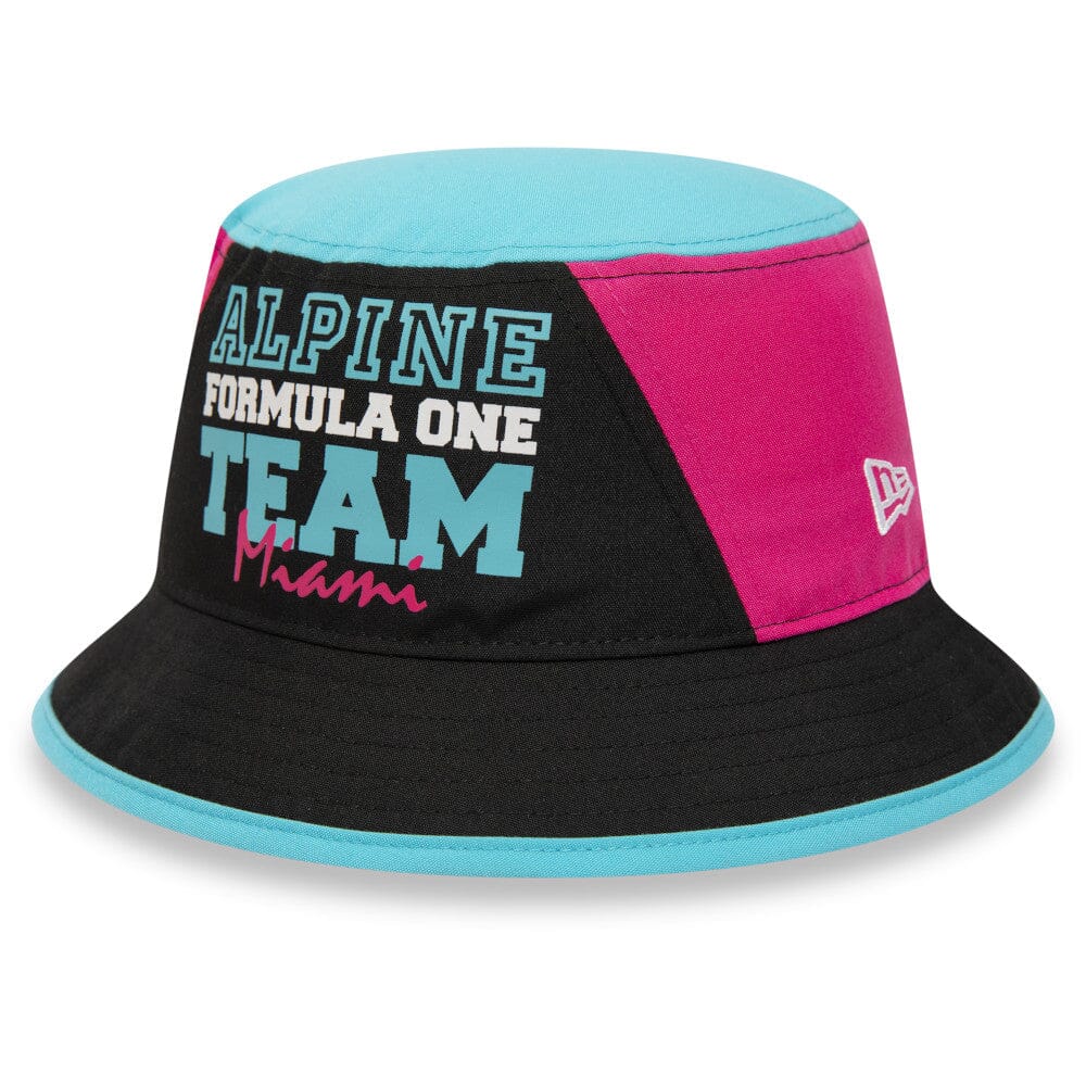 Alpine Racing F1 New Era 9forty 2023 Special Edition Miami Bucket Hat Hats Alpine