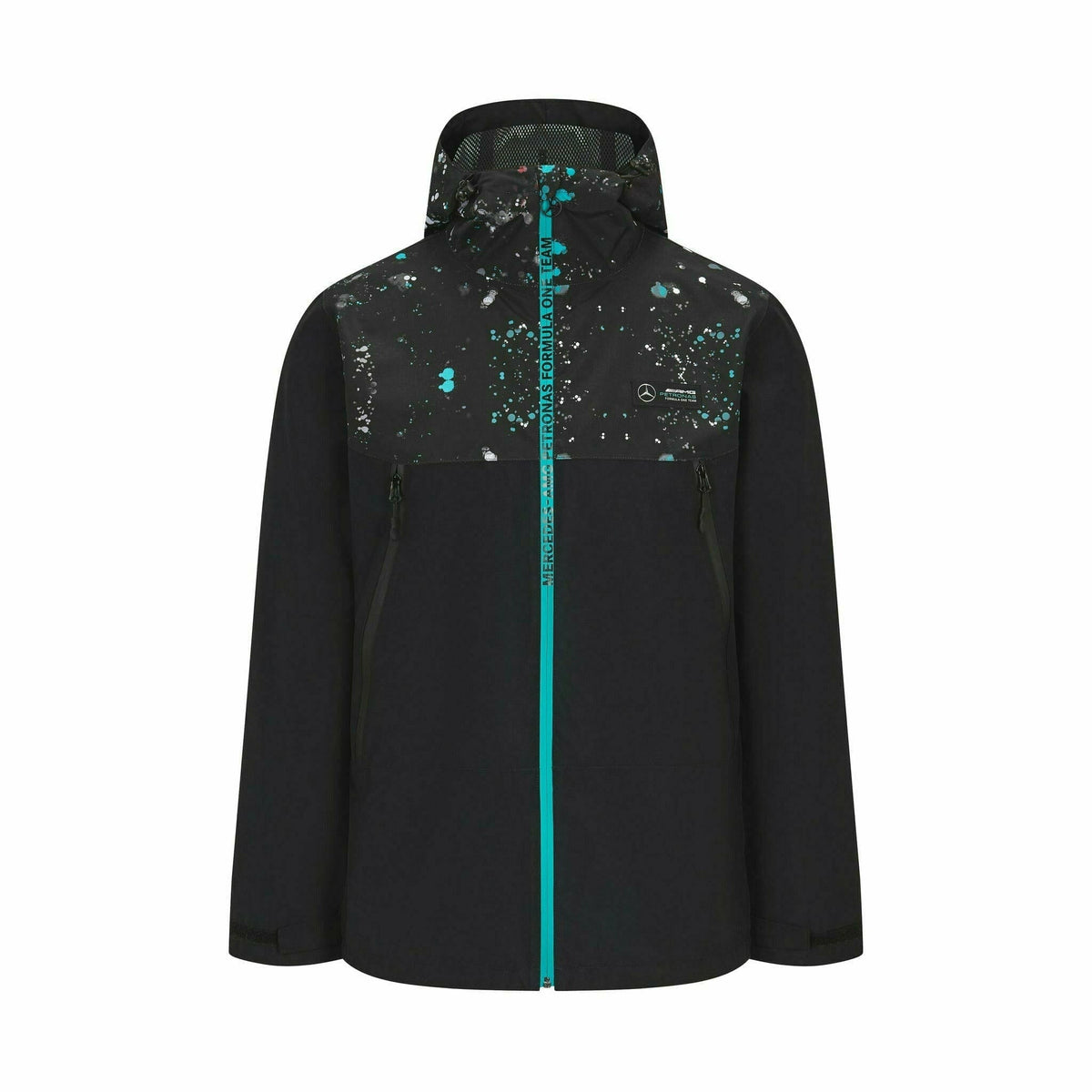 ブリーフィング/Mercedes メンズ ジャケット 黒 Mercedes Benz AMG Petronas F1 Men's Performance Jacket