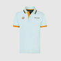 McLaren F1 Gulf Collaboration Men's Classic Polo Shirt -Light Blue Polos Lavender