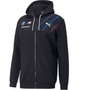 BMW Motorsports Men's Team Full Zip Hooded Sweatshirt- Gray Hoodies Dark Slate Gray