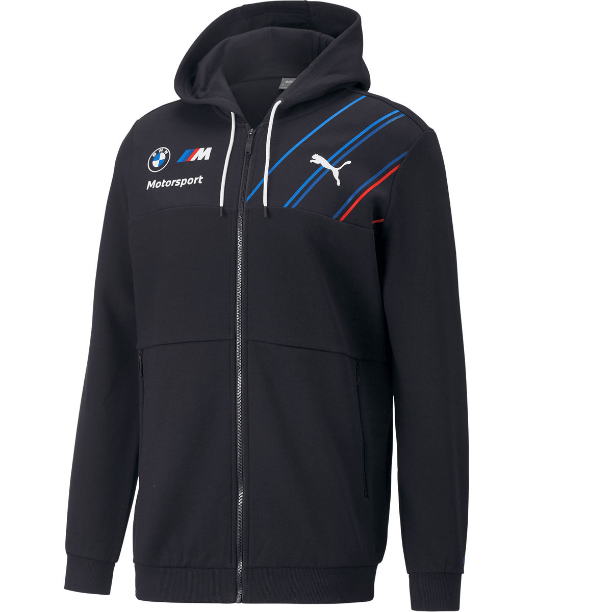 BMW Motorsports Men's Team Full Zip Hooded Sweatshirt- Gray – CMC BMW Motorsports Men's Team Full Zip Hooded Sweatshirt- Gray – CMC
