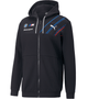 BMW Motorsports Men's Team Full Zip Hooded Sweatshirt- Gray Hoodies Dark Slate Gray