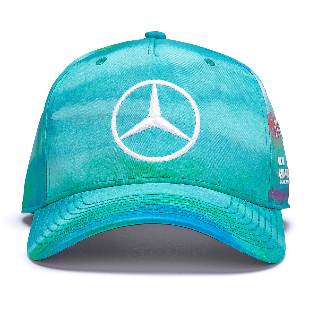 Mercedes Benz F1 Special Edition Lewis Hamilton 2022 Miami GP Hat Hats Light Sea Green