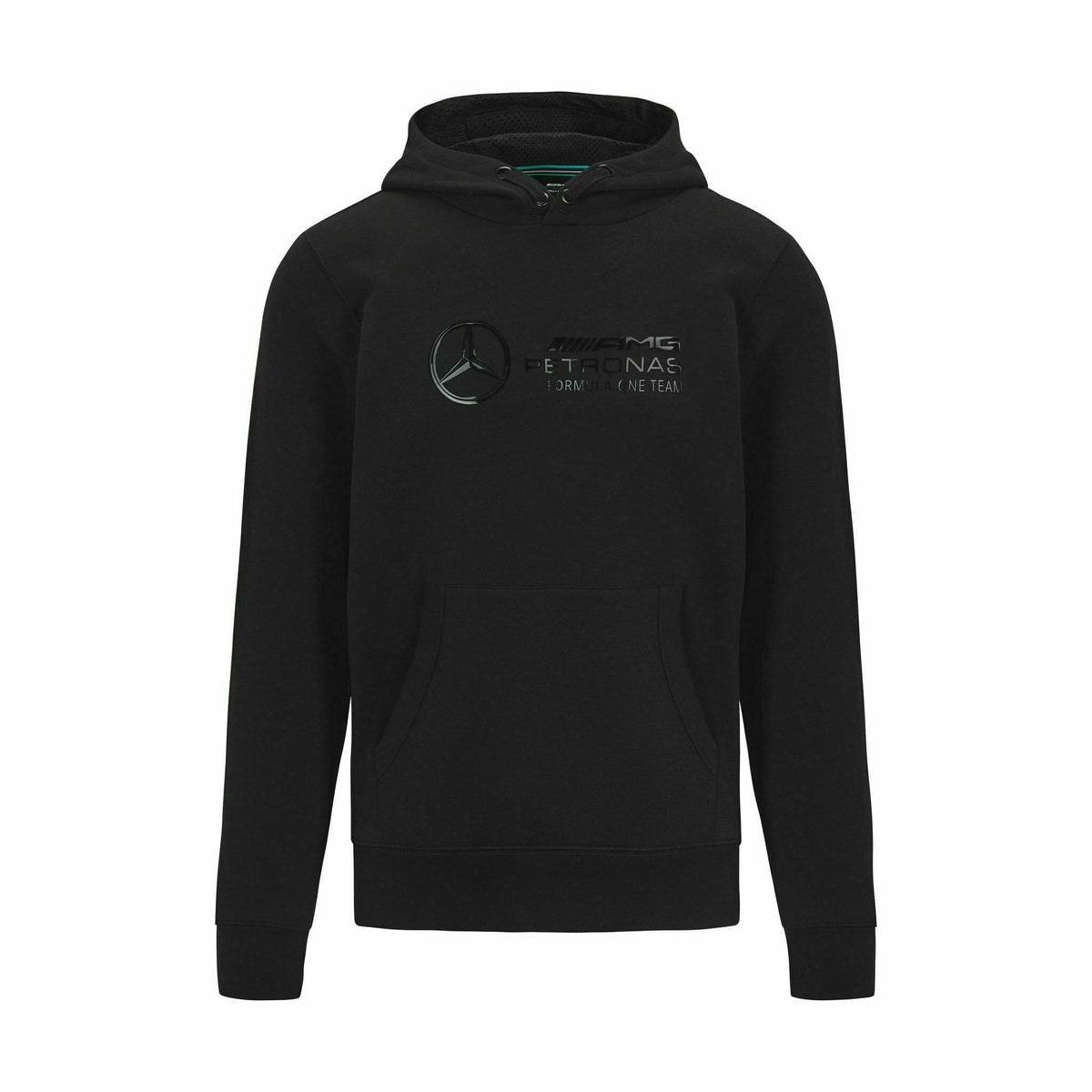 Mercedes Benz AMG Petronas F1 Unisex Stealth Large Logo Hoodie