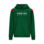 Red Bull Racing F1 Kids Sergio Perez Hooded Sweatshirt-Youth Green Hoodies Dark Green