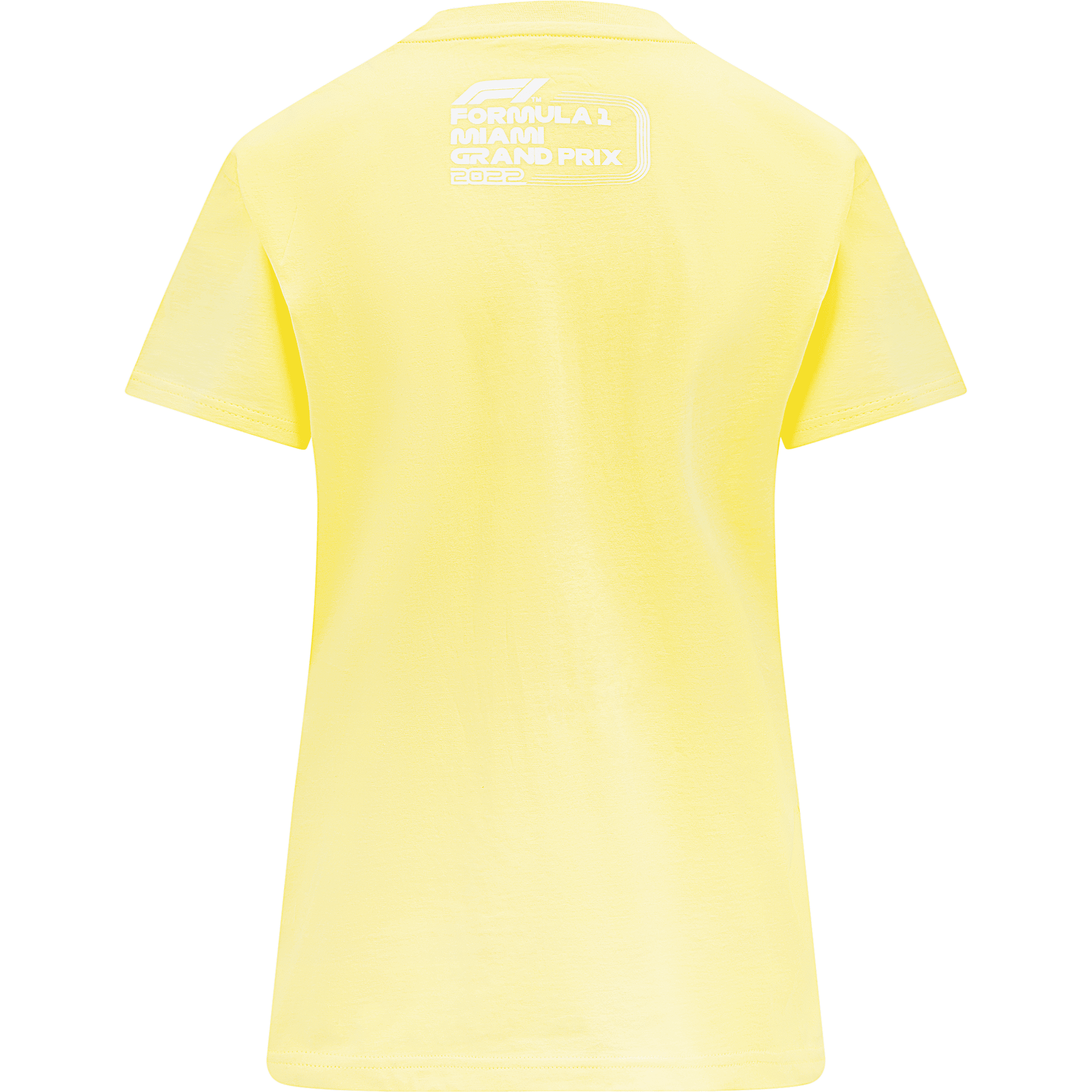 Formula 1 Tech Collection F1 Miami GP Women's Pastel T-Shirt- Pink/Yellow T-shirts Pale Goldenrod