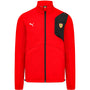 Scuderia Ferrari Puma Men's Softshell Jacket-Black/Red Jackets Scuderia Ferrari XS Red