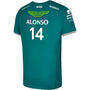 Aston Martin Cognizant F1 2023 Men's Fernando Alonso Team T-Shirt- Green T-shirts Aston Martin F1