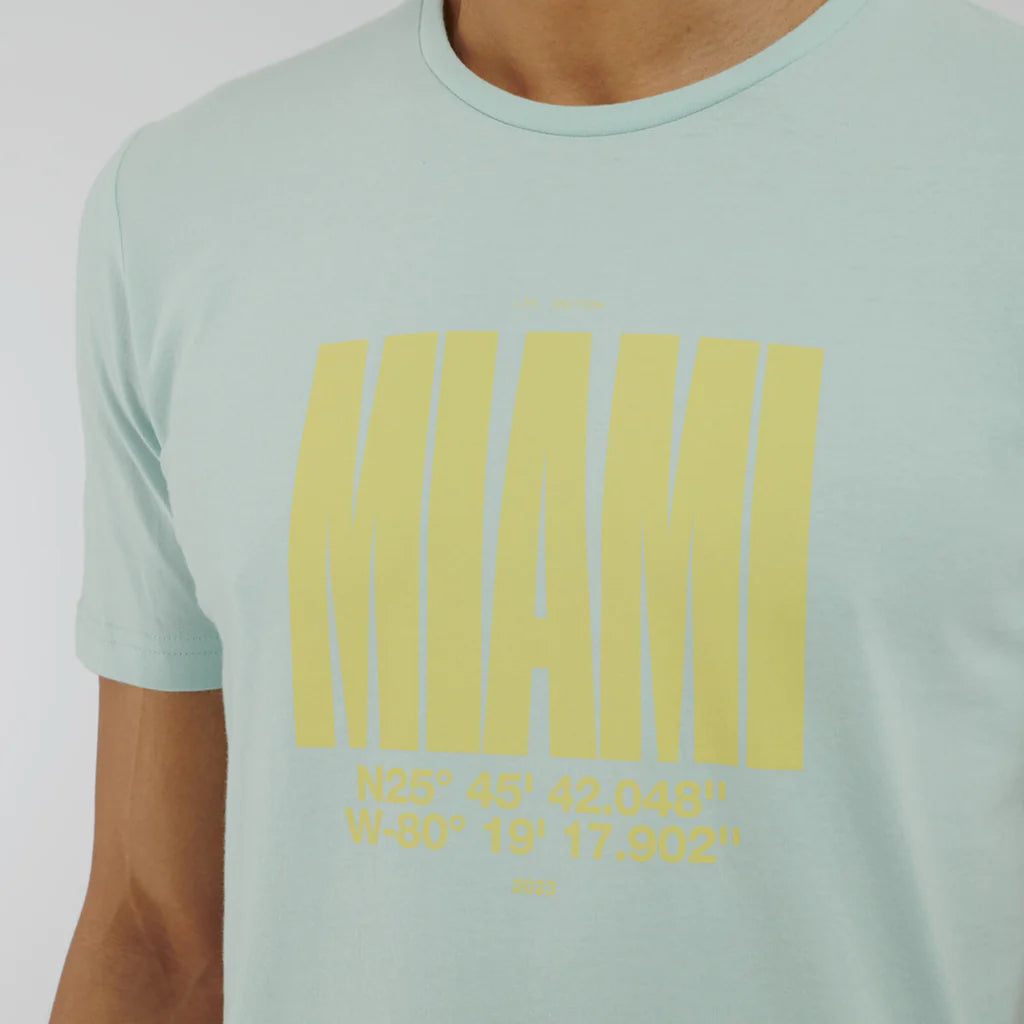 Aston Martin Cognizant F1 2023 Limited Edition Miami GP T-Shirt - Pastel Green T-shirts Aston Martin F1