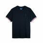 Bugatti Men's Heritage Piquet T-Shirt T-shirts Black