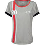 Pagani Roadster BC Women's "20" Stripes T-Shirt- Gray T-shirts Dark Gray