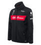 Alfa Romeo Racing F1 2023 Men's Team Softshell Jacket - Black Jackets Alfa Romeo