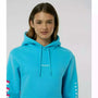 McLaren F1 Women's Miami Neon Logo Hoodie -Black/Vice Blue Hoodies Light Gray