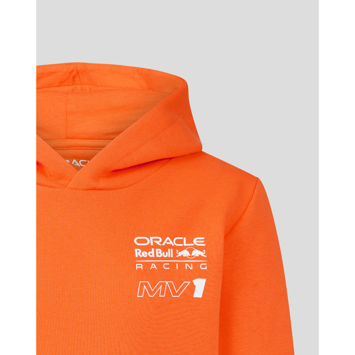 Red Bull Racing F1 Kids Max Verstappen Driver Hoodie -Youth Orange Hoodies Tomato