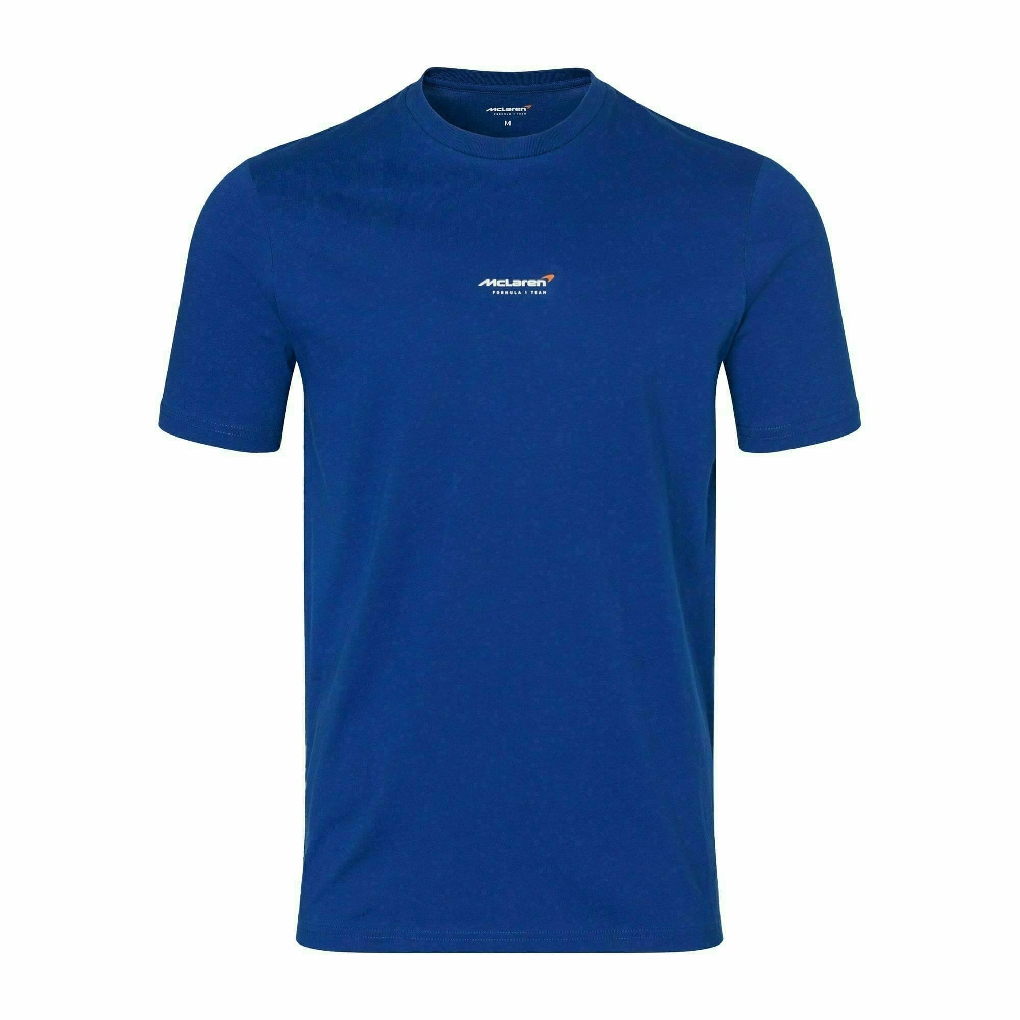 McLaren F1 Men's Dynamic Pack T-Shirt - White/Vega Blue/Storm Gray/Black/Papaya T-shirts Midnight Blue