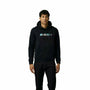 McLaren F1 Men's Miami Palm Graphic Hoodie -Black/Aqua Sky/Crystal Rose Hoodies Black