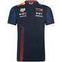 Red Bull Racing F1 Men's 2023 Team T-Shirt- Navy T-shirts Dark Slate Gray