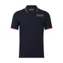 Red Bull Racing F1 Core Logo Polo - Flame Scarlet/Grey/Night Sky/White Polos Red Bull Racing