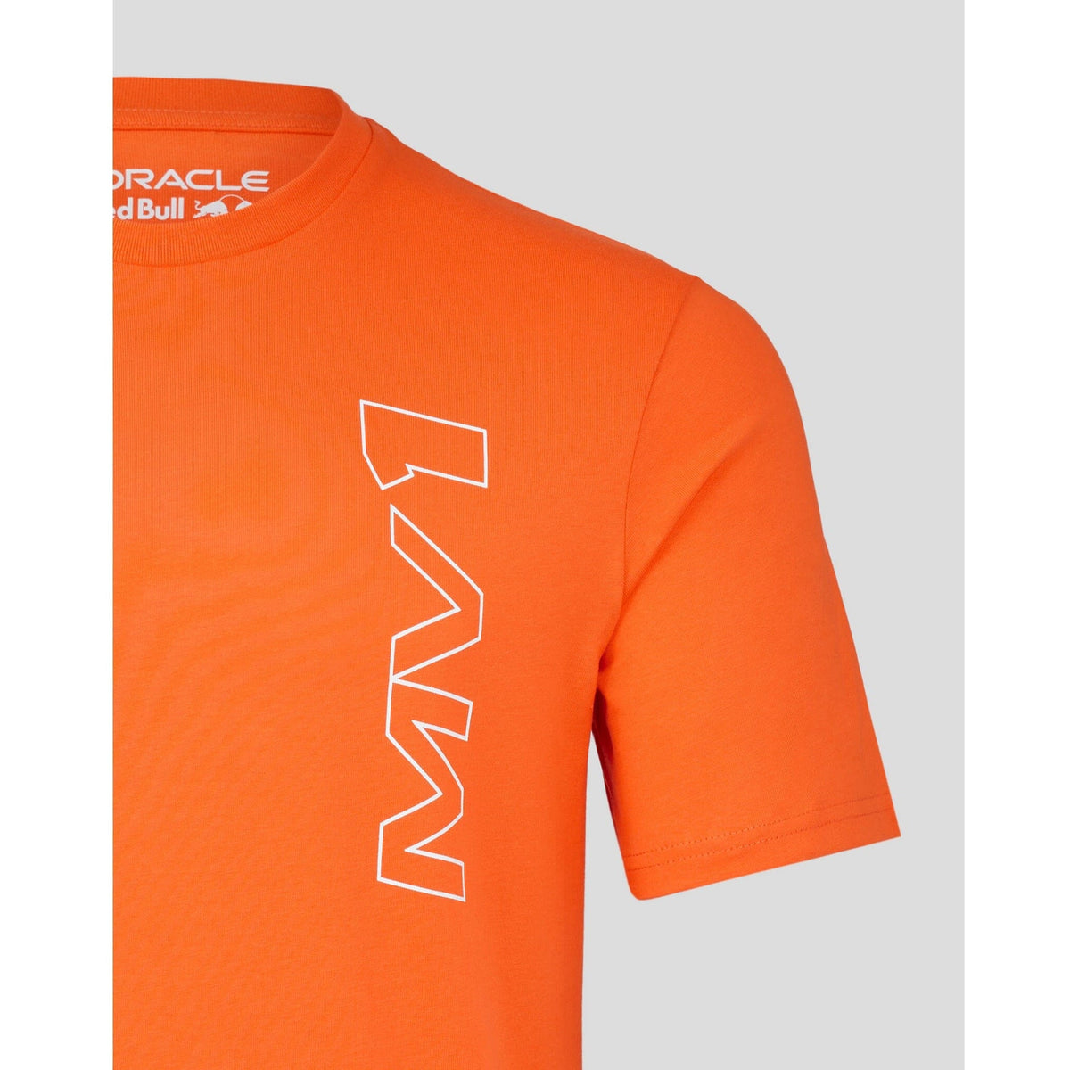 Red Bull Racing F1 Max Verstappen Driver T-Shirt - Exotic Orange T-shirts Tomato
