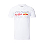 Red Bull Racing F1 Large Front Logo T-Shirt - Flame Scarlet/Grey/Night Sky/White T-shirts Red Bull Racing