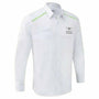 Bentley Motorsports Men's Team Long Sleeve Button Up Shirt - White Shirts Lavender