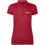 Porsche Motorsport Women's Red Polo Polos Brown