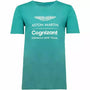 Aston Martin Cognizant F1 Men's Lifestyle T-Shirt T-shirts Cadet Blue