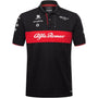 Alfa Romeo Racing F1 2023 Kids Team Polo Shirt- Black Polos Alfa Romeo