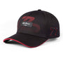 Alfa Romeo Racing F1 2023 Valtteri Bottas #77 Team Hat - Black Hats Alfa Romeo