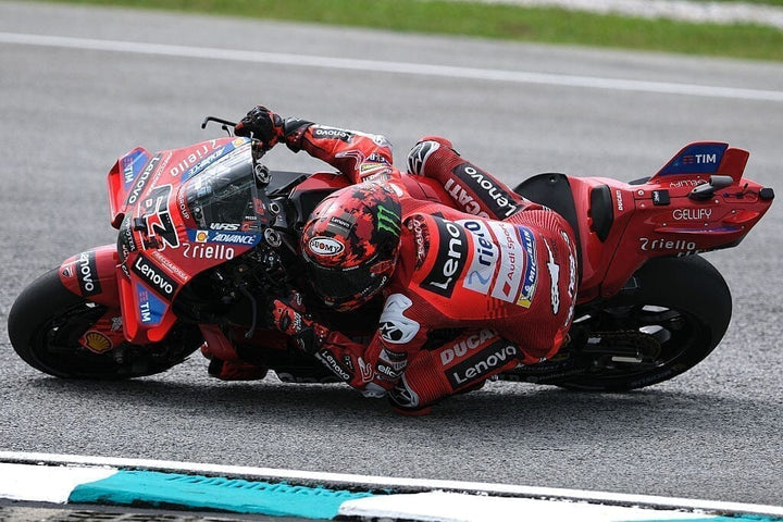 Francesco Bagnaia of Italy and Ducati Lenovo Team rides during Moto GP Qualifying at Sepang Circuit on October 25th, 2025 in Kuala Lumpur, Malaysia Photo by How Foo Yeen/Getty Images Editorial #2243142091