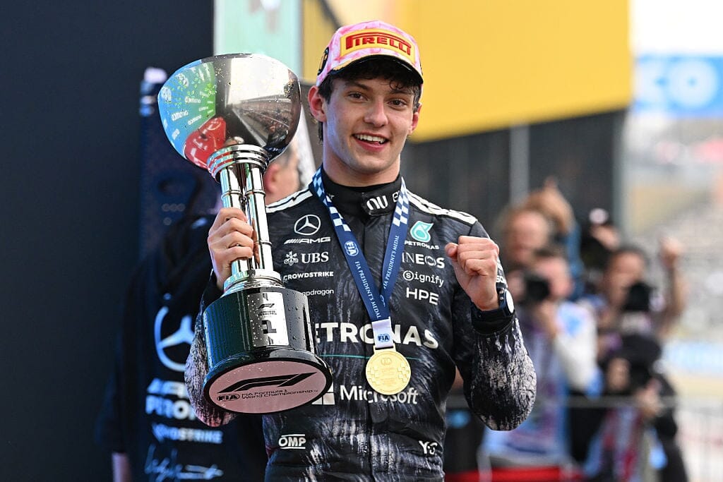 2026 Japanese Grand Prix Kimi Antonelli Suzuka Japan the youngest driver to lead the Driver's Championship